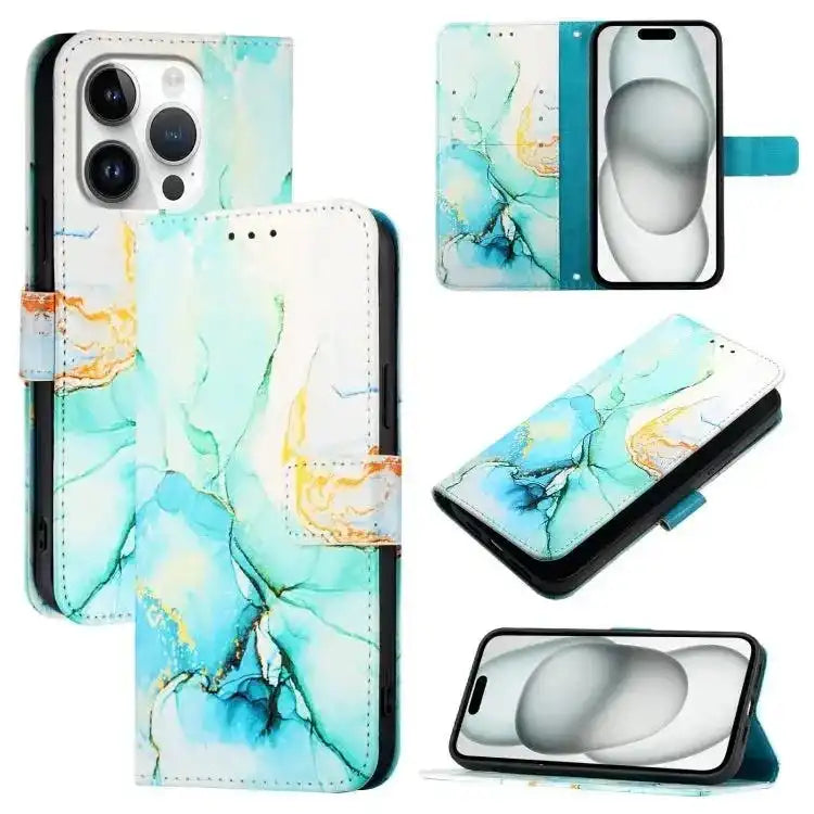 PT003 Marble Pattern Flip Leather Phone Case MyMobile