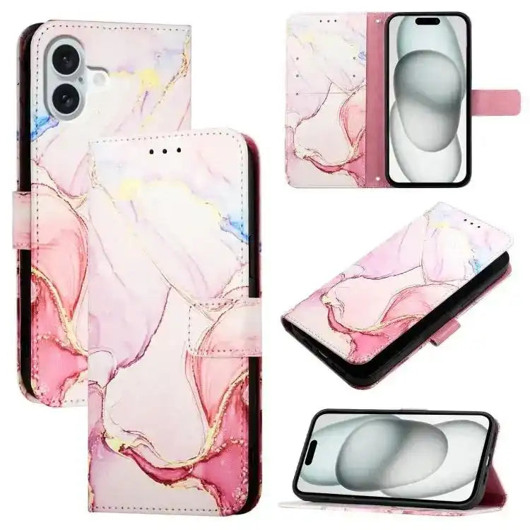 PT003 Marble Pattern Flip Leather Phone Case MyMobile