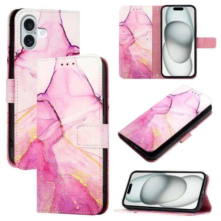 PT003 Marble Pattern Flip Leather Phone Case MyMobile