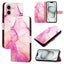 PT003 Marble Pattern Flip Leather Phone Case MyMobile
