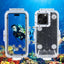 For iPhone 16 Pro Max PULUZ 40m/130ft Waterproof Diving Case with One-way Valve Photo Video Taking Underwater Housing Cover