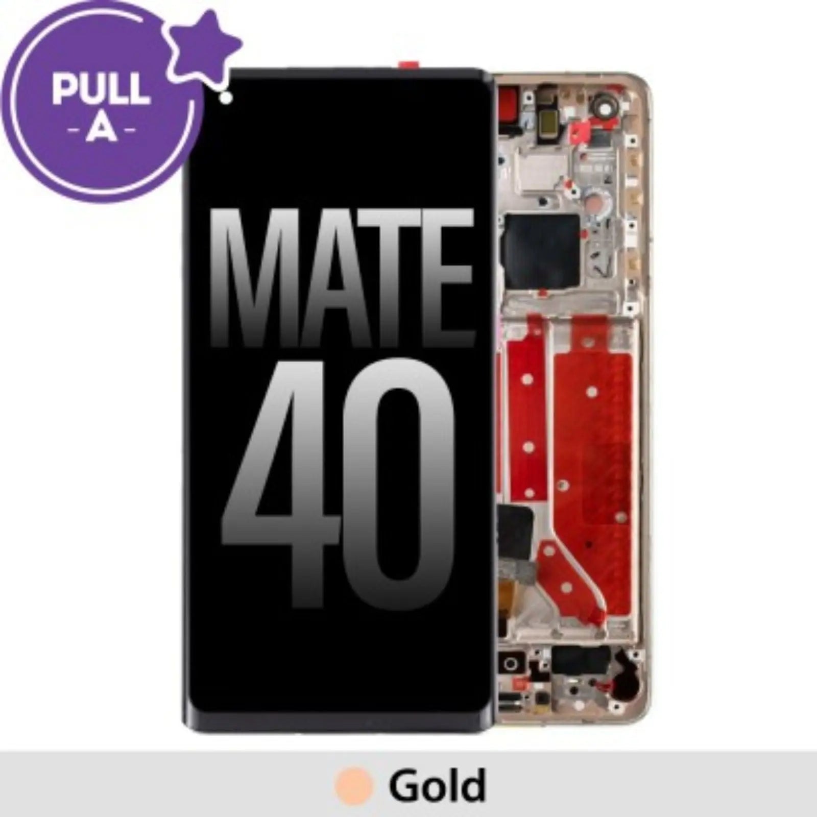 (PULL-A) LCD Screen Repair for Huawei Mate 40 -Gold PULL-A