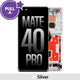 (Service Pack) LCD Screen Repair for Huawei Mate 40 Pro (PULL-A)-Silver