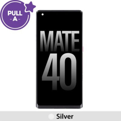 (PULL-A) LCD Screen Repair for Huawei Mate 40 -Silver PULL-A