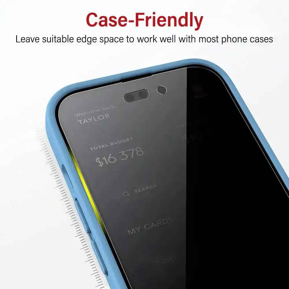 Privacy Tempered Glass Screen Protector for iPhone 17 / 17 Pro