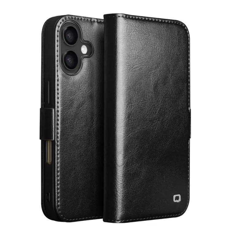 QIALINO Classic 103 Buckle Genuine Leather Phone Case QIALINO