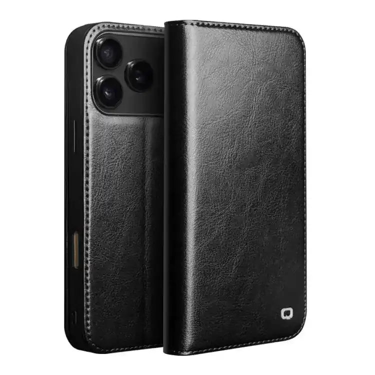 QIALINO Classic Genuine Leather Phone Case QIALINO