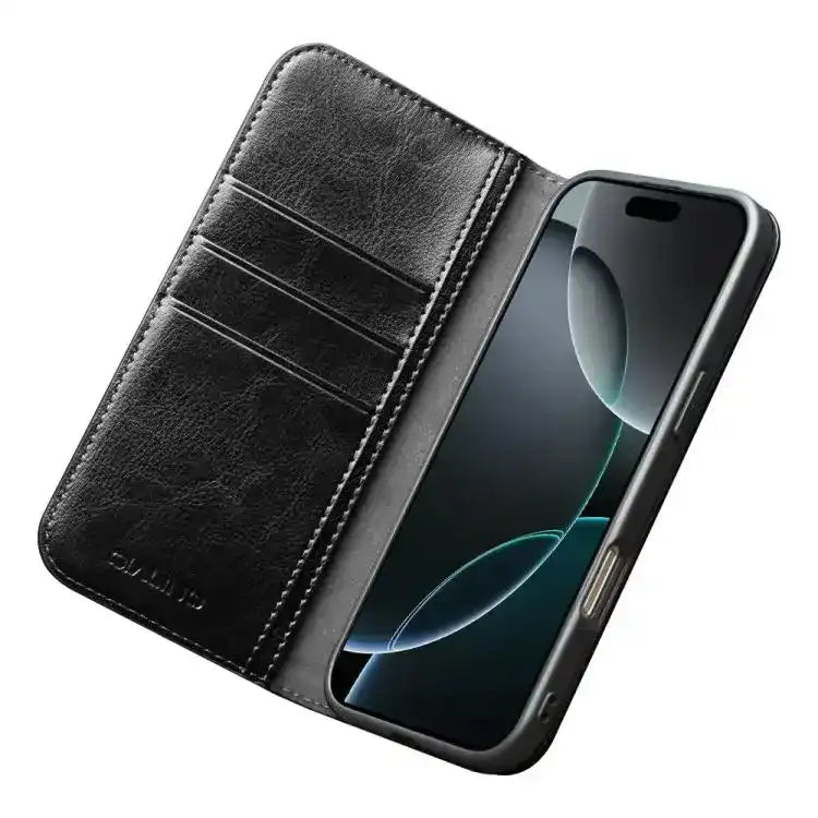 QIALINO Classic Genuine Leather Phone Case QIALINO