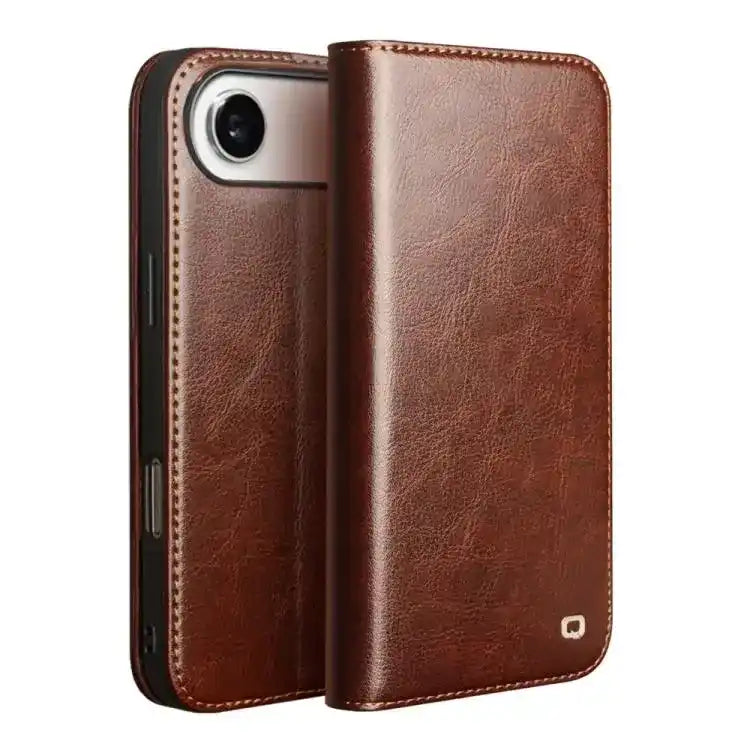 QIALINO Classic Genuine Leather Phone Case QIALINO