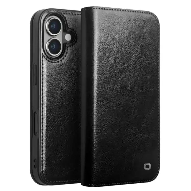 QIALINO Classic Genuine Leather Phone Case QIALINO