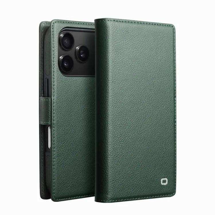 QIALINO Classics 3rd Genuine Leather Phone Case QIALINO
