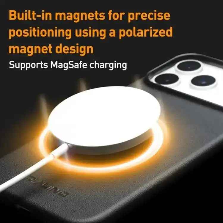 QIALINO Technology Leather MagSafe Phone Case QIALINO