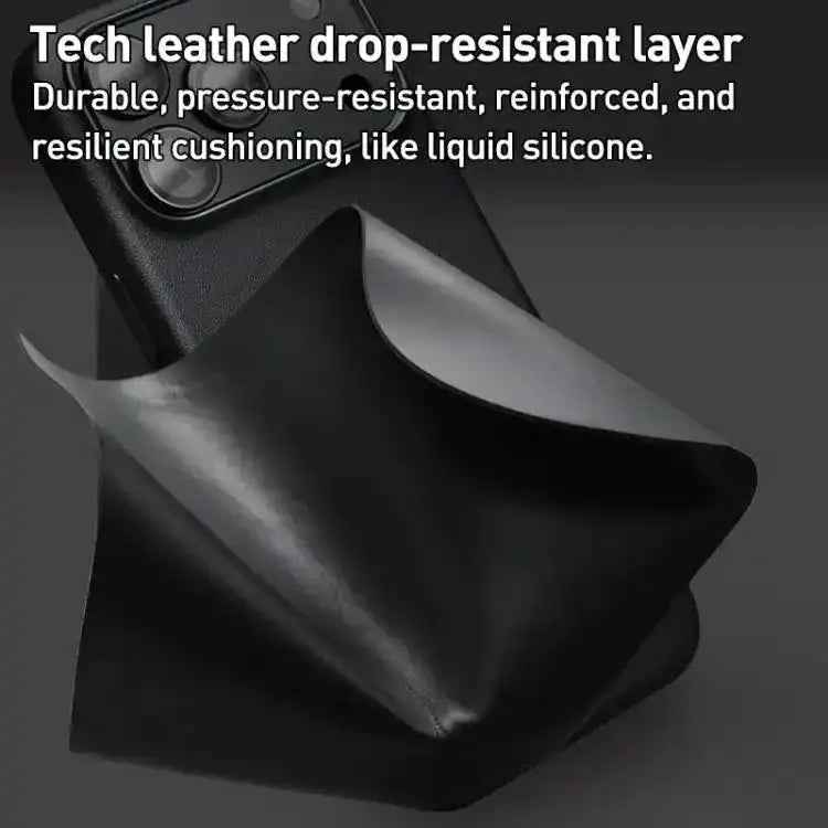 QIALINO Technology Leather MagSafe Phone Case QIALINO