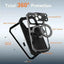 R-JUST Life Waterproof Dustproof MagSafe Magnetic Holder Phone Case R-JUST
