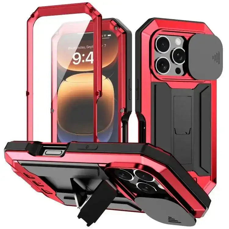 R-JUST Sliding Camera IP54 Life Waterproof Holder Phone Case R-JUST