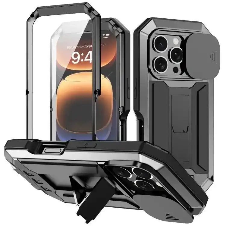 R-JUST Sliding Camera IP54 Life Waterproof Holder Phone Case R-JUST