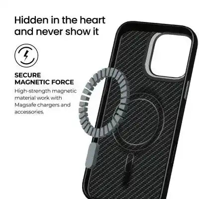 REDEFINE Armor Xtreme Soft TPU+1500D Kevlar Magnetic Case for iPhone 16 Pro Redefine