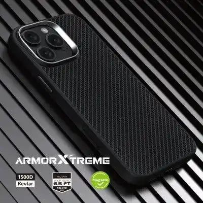 REDEFINE Armor Xtreme Soft TPU+1500D Kevlar Magnetic Case for iPhone 16 Pro Redefine