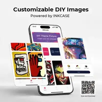 REDEFINE E-ink Display Customizable Image Case Magnetic Case for iPhone 16 Pro Redefine