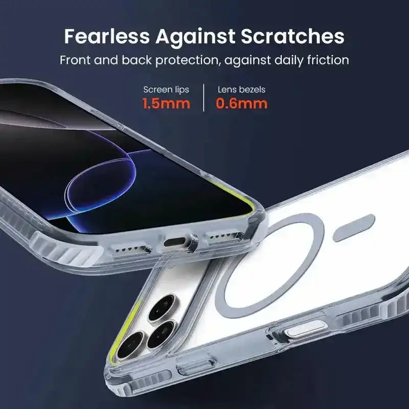 REDEFINE Echo Wave Ultimate Impact Protection Transparent Case Cover for iPhone 17 Air Redefine