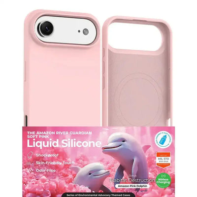 REDEFINE Liquid Silicone Case Cover with Magnetic Ring for iPhone 17 Air Redefine