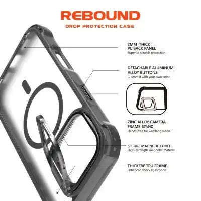 REDEFINE Rebound Drop Protection Magsafe Case for iPhone 16 Pro Max Redefine