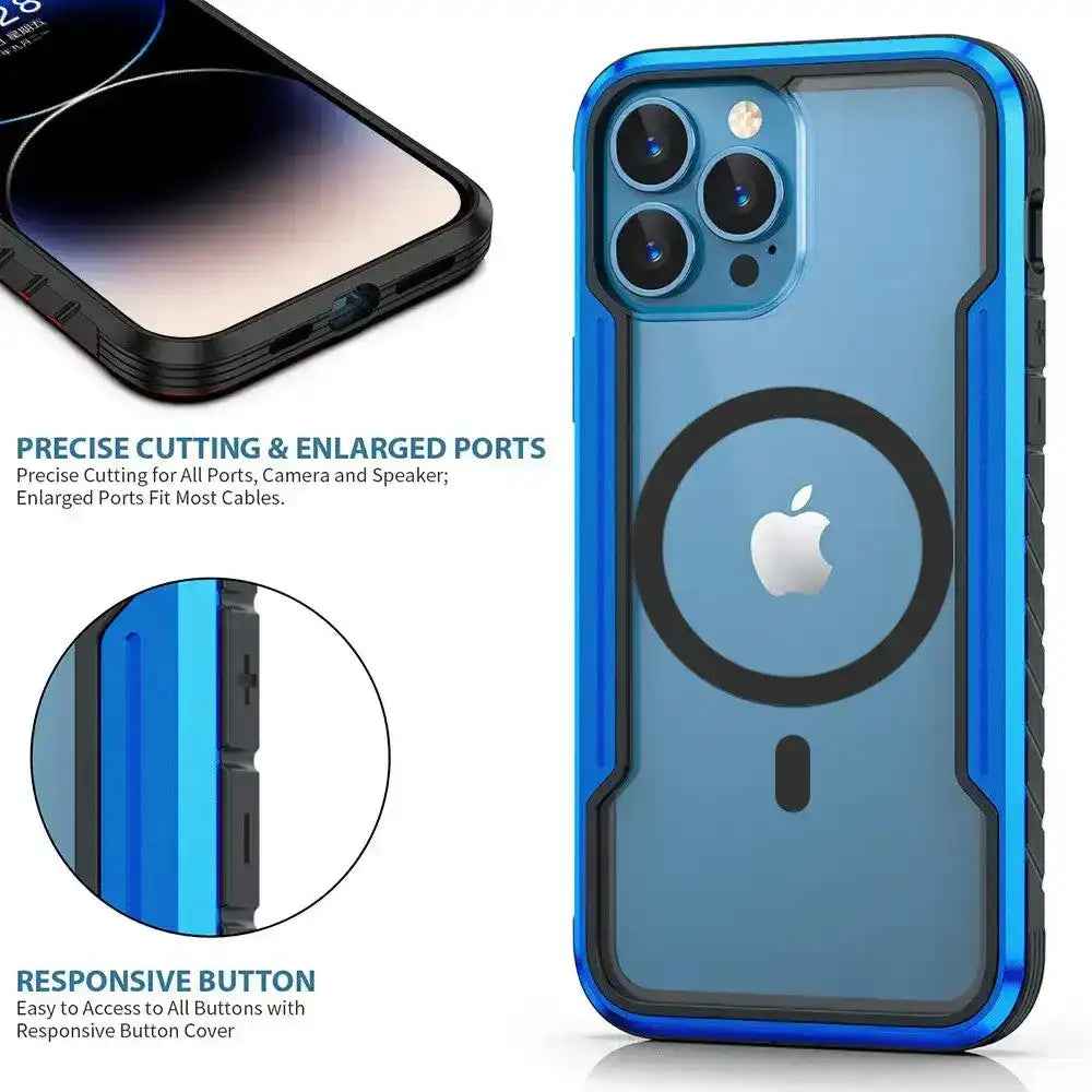REDEFINE Shield Shockproof Heavy Duty Armor Case Cover With Magnetic Ring for iPhone 17