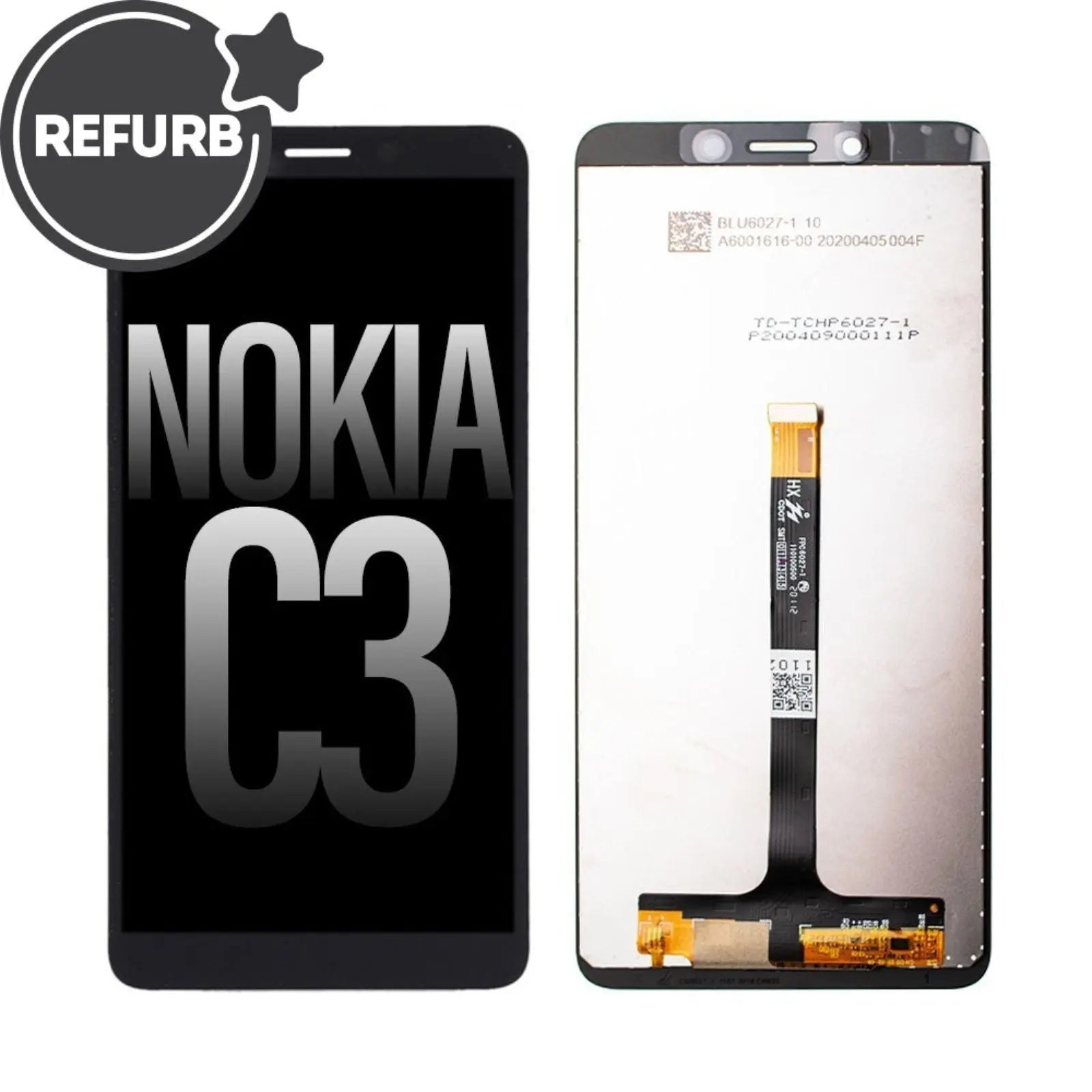 REFURB LCD Screen Repair for Nokia C3 - MyMobile