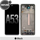 REFURB LCD Screen Repair for Samsung Galaxy A53 5G A536B with Frame -Black