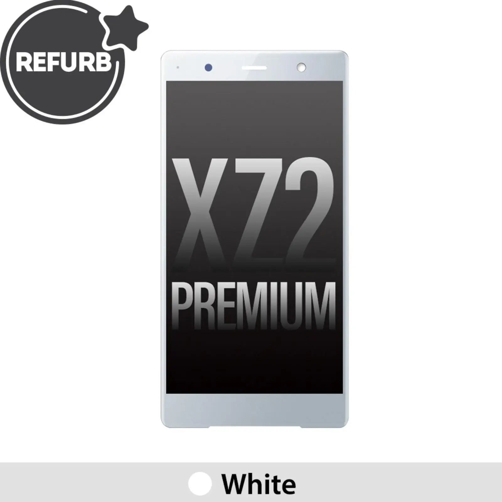 REFURB LCD Screen Repair for Sony Xperia XZ 2 Premium H8116 H8166 - White - MyMobile