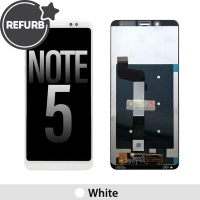 REFURB LCD Screen Repair for Xiaomi Redmi Note 5 Note 5 Pro - White - MyMobile