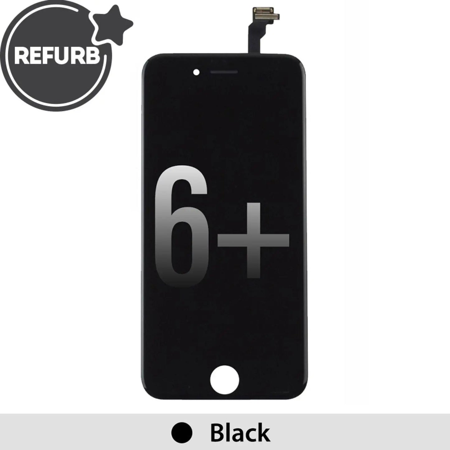 REFURB LCD Screen Repair for iPhone 6 Plus - Black - MyMobile