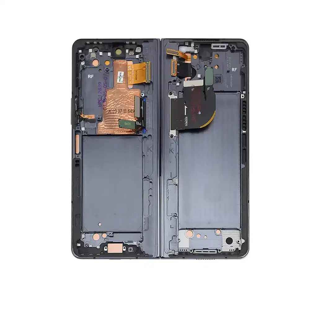 REFURB OLED Assembly Replacement with Frame for Samsung Galaxy Z Fold5 F946B-Phantom Black
