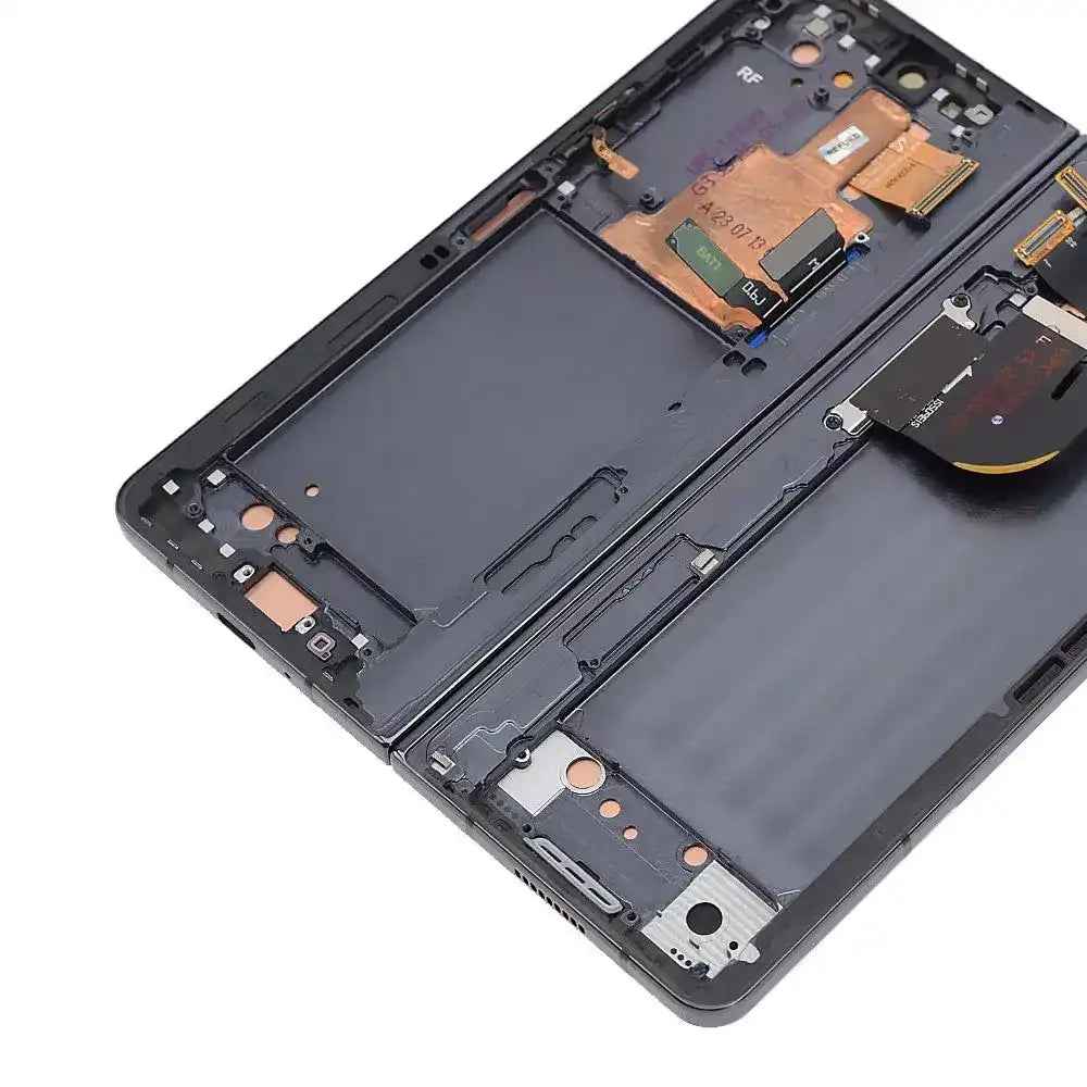 REFURB OLED Assembly Replacement with Frame for Samsung Galaxy Z Fold5 F946B-Phantom Black