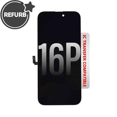 REFURB OLED Assembly for iPhone 16 Plus Screen Replacement (Compatible for IC chip transfer)