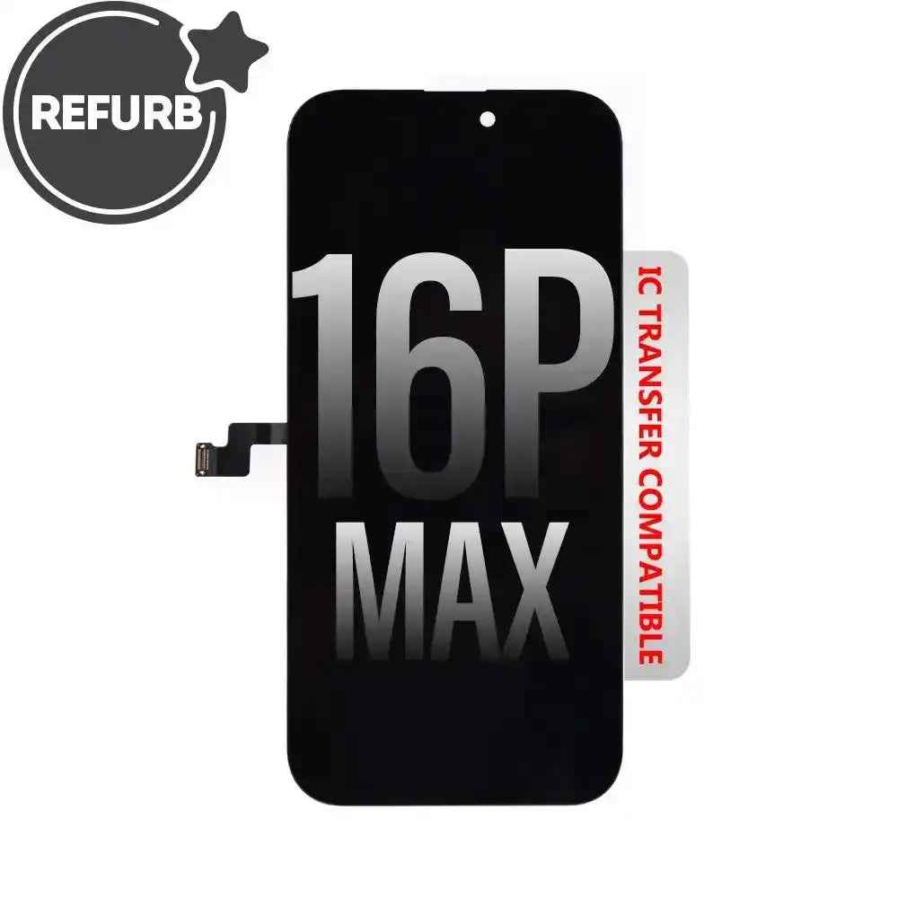 REFURB OLED Assembly for iPhone 16 Pro Max Screen Replacement (Compatible for IC chip transfer)