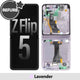 REFURB OLED Screen Replacement with Frame for Samsung Galaxy Z Flip5 5G F731B-Lavender