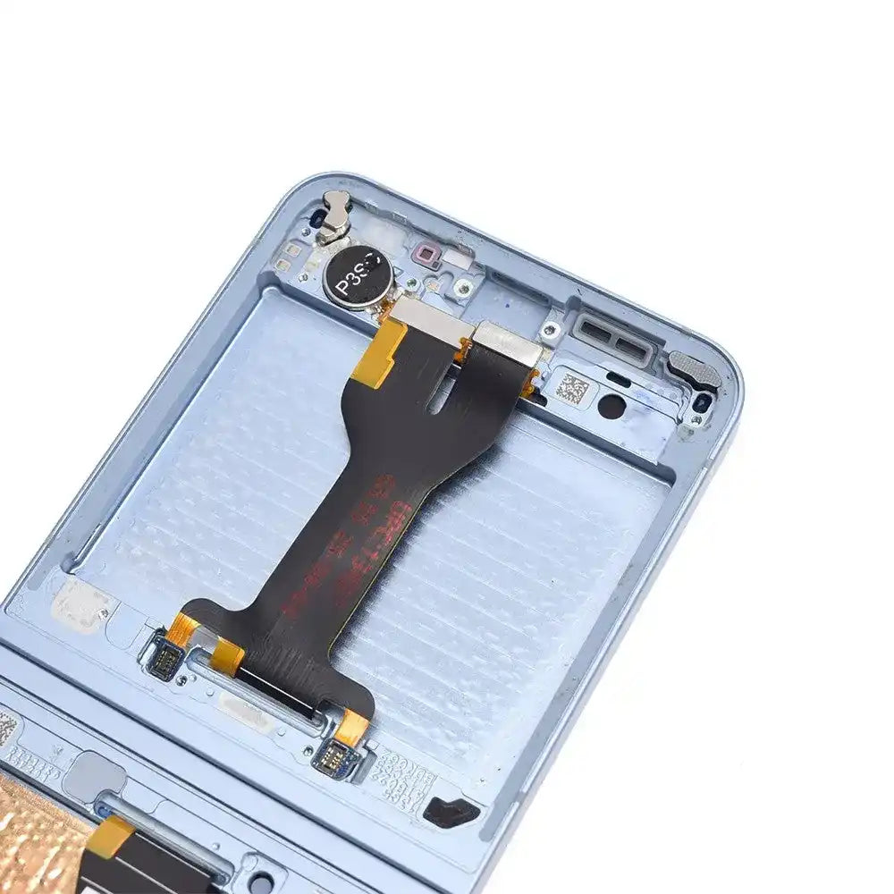 REFURB OLED Screen Replacement with Frame for Samsung Galaxy Z Flip6 5G F741B-Blue REFURB - OEM Refurbished