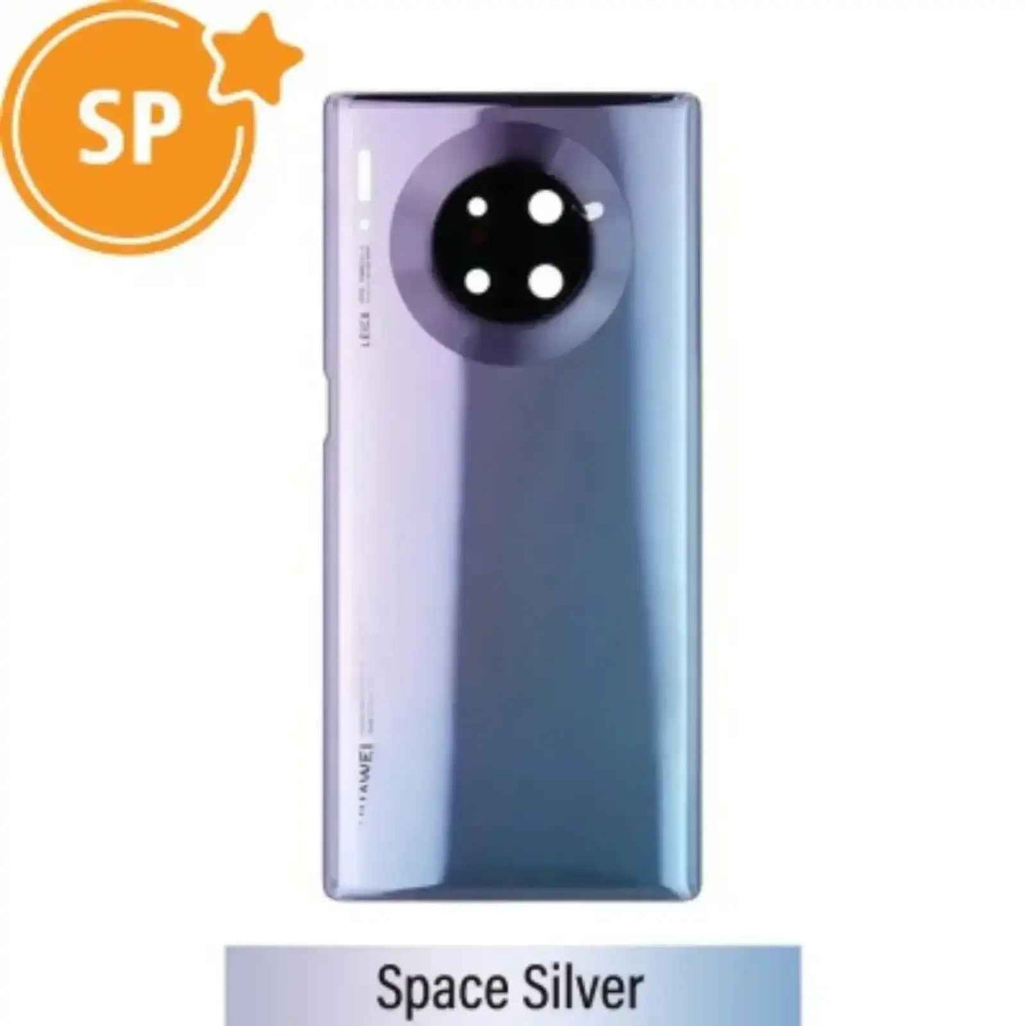 Rear Battery Cover For Huawei Mate 30 Pro 02353FFY (Service Pack)-Space Silver