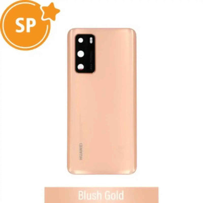 Rear Battery Cover For Huawei P40 02353MGD (Service Pack)-Blush Gold