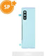 Rear Battery Cover For Samsung Galaxy Fold 5G F907B GH82-20794A (Service Pack)-Silver SP - Service Pack OEM