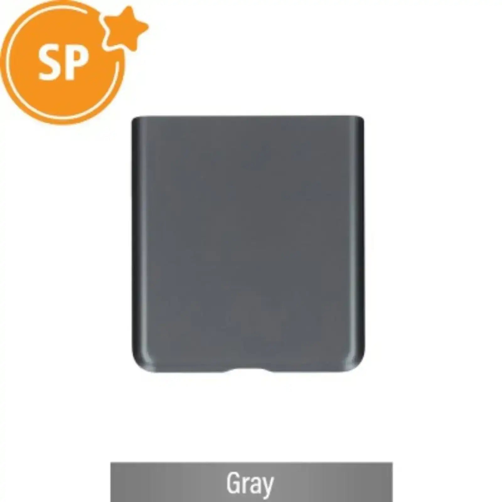Rear Battery Cover For Samsung Galaxy Z Flip 5G F707B GH82-23273A (Service Pack)-Mystic Grey SP - Service Pack OEM