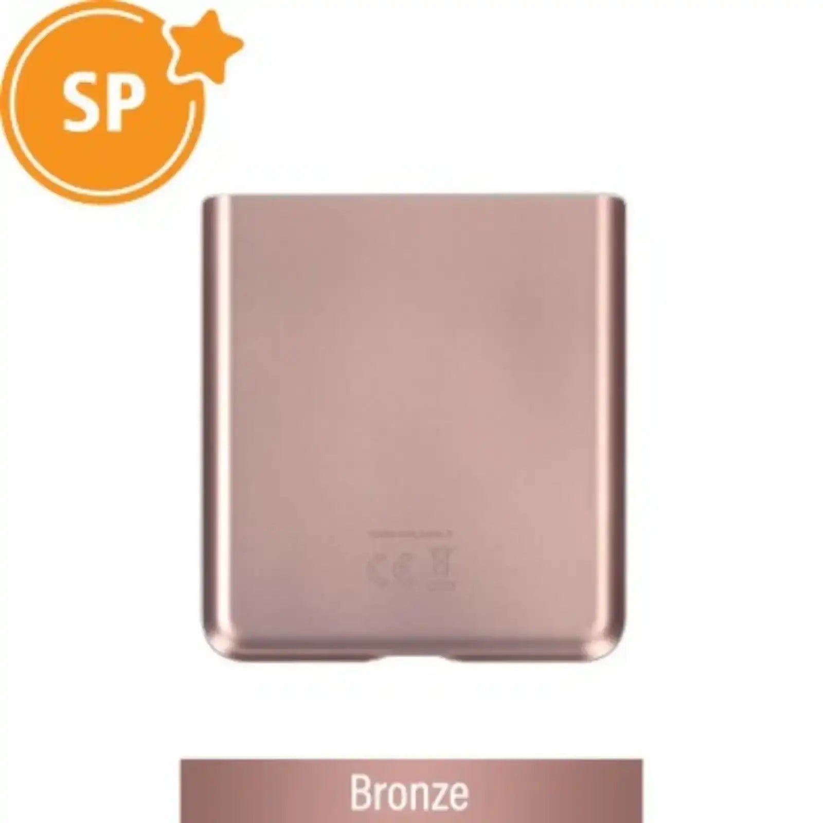 Rear Battery Cover For Samsung Galaxy Z Flip 5G F707B GH82-23273B (Service Pack)-Bronze SP - Service Pack OEM