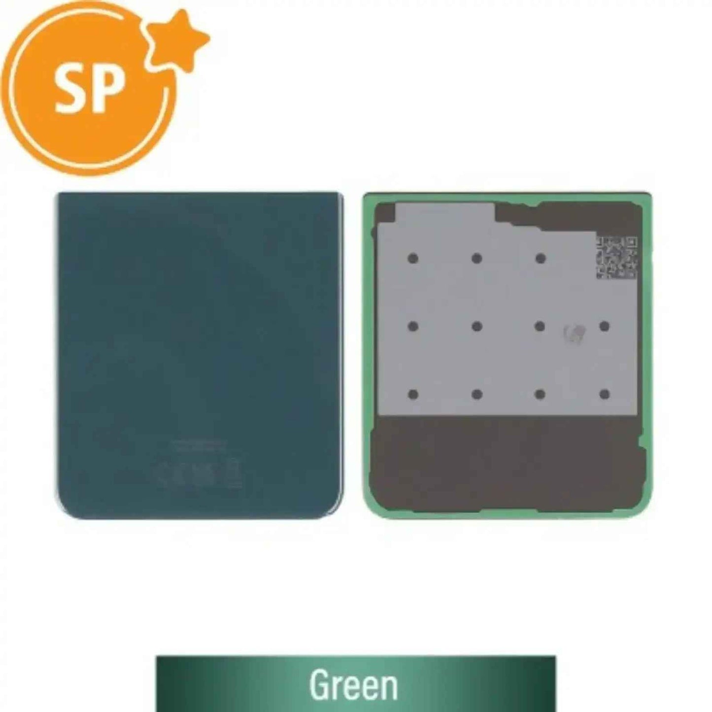 Rear Battery Cover For Samsung Galaxy Z Flip3 5G F711B GH82-26293C (Service Pack)-Green