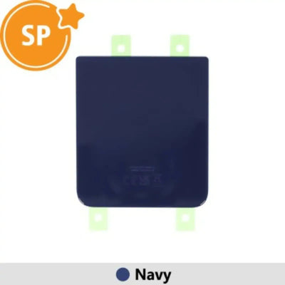 Rear Battery Cover For Samsung Galaxy Z Flip4 F721B GH82-29654E (Service Pack)-Navy SP - Service Pack OEM