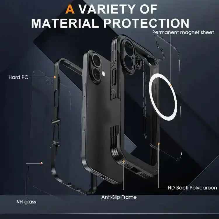 RedPepper Tempered Glass MagSafe Phone Case