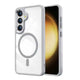 Redefine Metal Camera Lens Magnetic Transparent Magsafe Case for Samsung Galaxy S25 Plus
