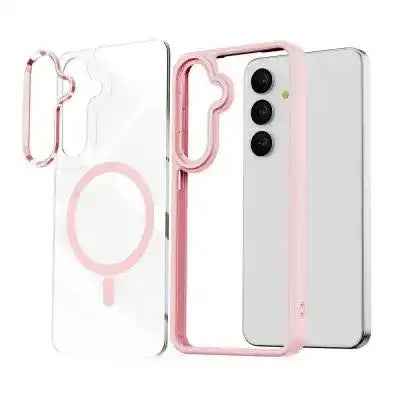 Redefine Metal Camera Lens Magnetic Transparent Magsafe Case for Samsung Galaxy S25 Plus