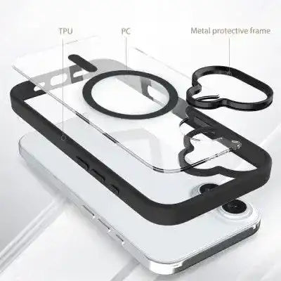 Redefine Metal Camera Lens Magnetic Transparent Magsafe Case for iPhone 16 Plus Redefine