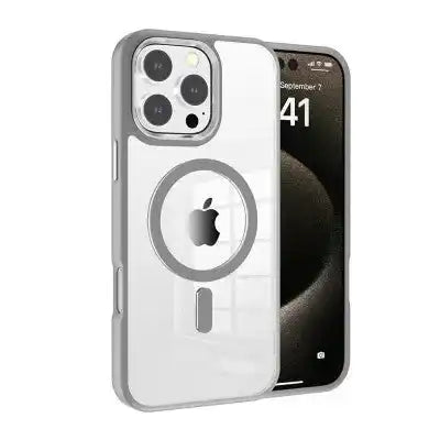 Redefine Metal Camera Lens Magnetic Transparent Magsafe Case for iPhone 16 Pro Max Redefine
